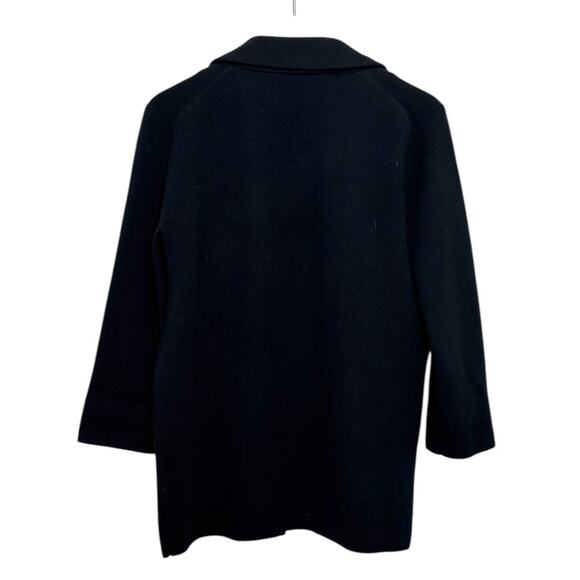 J. Crew Black Sophie Open-Front Sweater-Blaze Size Small - Picture 7 of 8